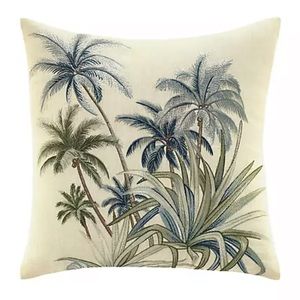 Tommy Bahama Home Serenity Palms Palm Tree Embroidered Decorative Pillow